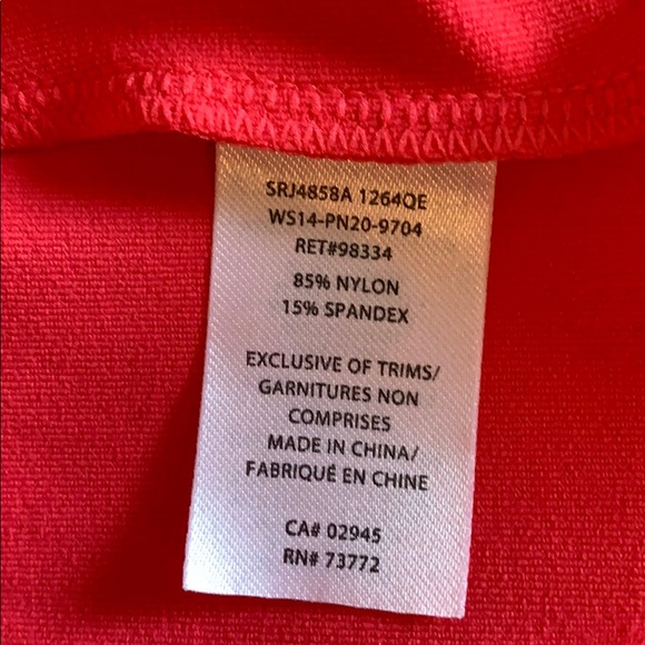 Coral pink active wear jacket - Picture 7 of 8